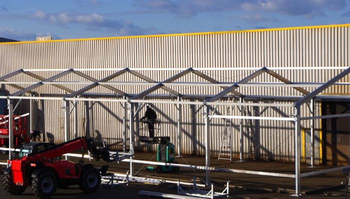 entrepôt de stockage 
