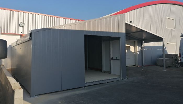 Article boucherie industrielle tente de stockage