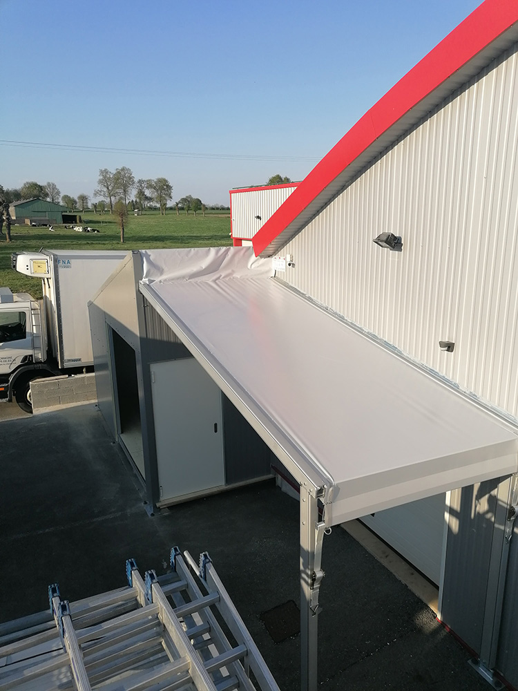 auvent industriel fabrication sur mesure