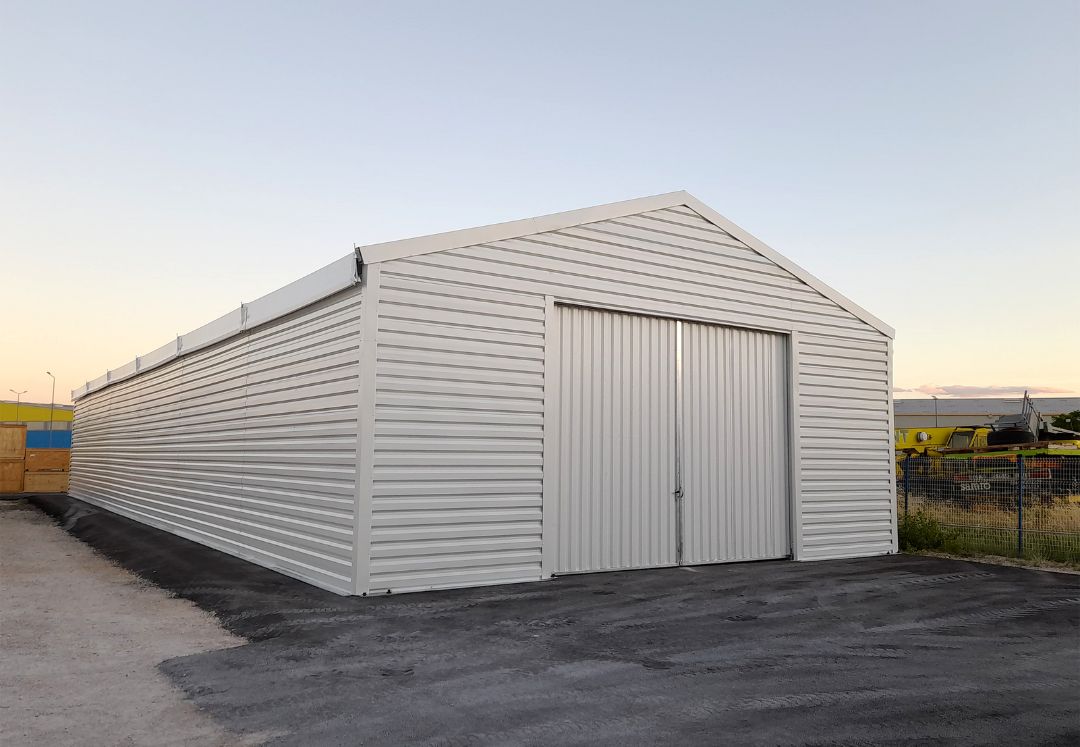 Bardage entrepôt de stockage